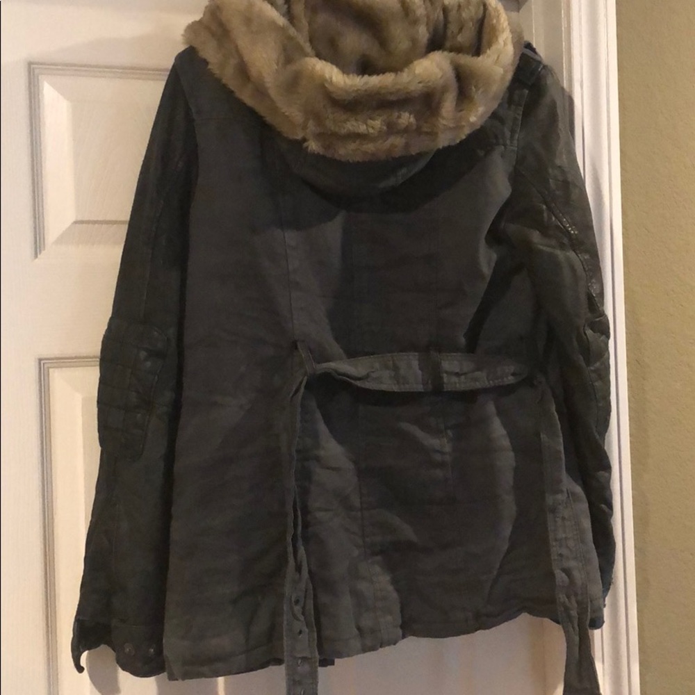 Goosecraft genuine leather and canvas jacket - Picture 6 of 8